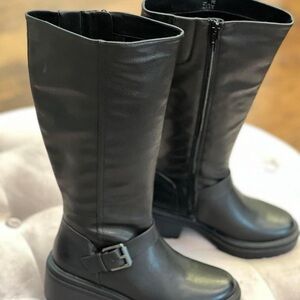 Naturalizer Black Heeled Boots
